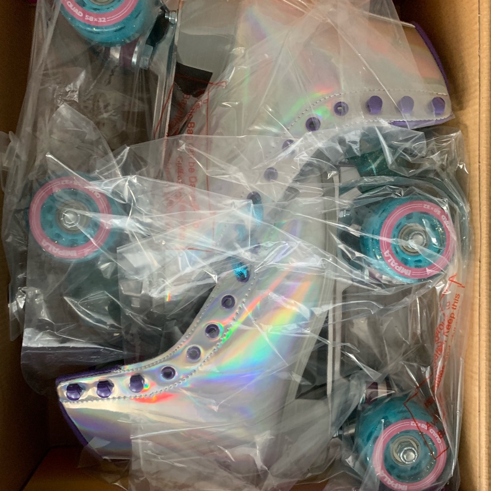 Brand New Impala Holographic Rollerskates